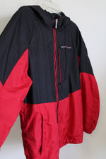 ZeroXposure Blue Red Windbreaker Jacket | 18/20