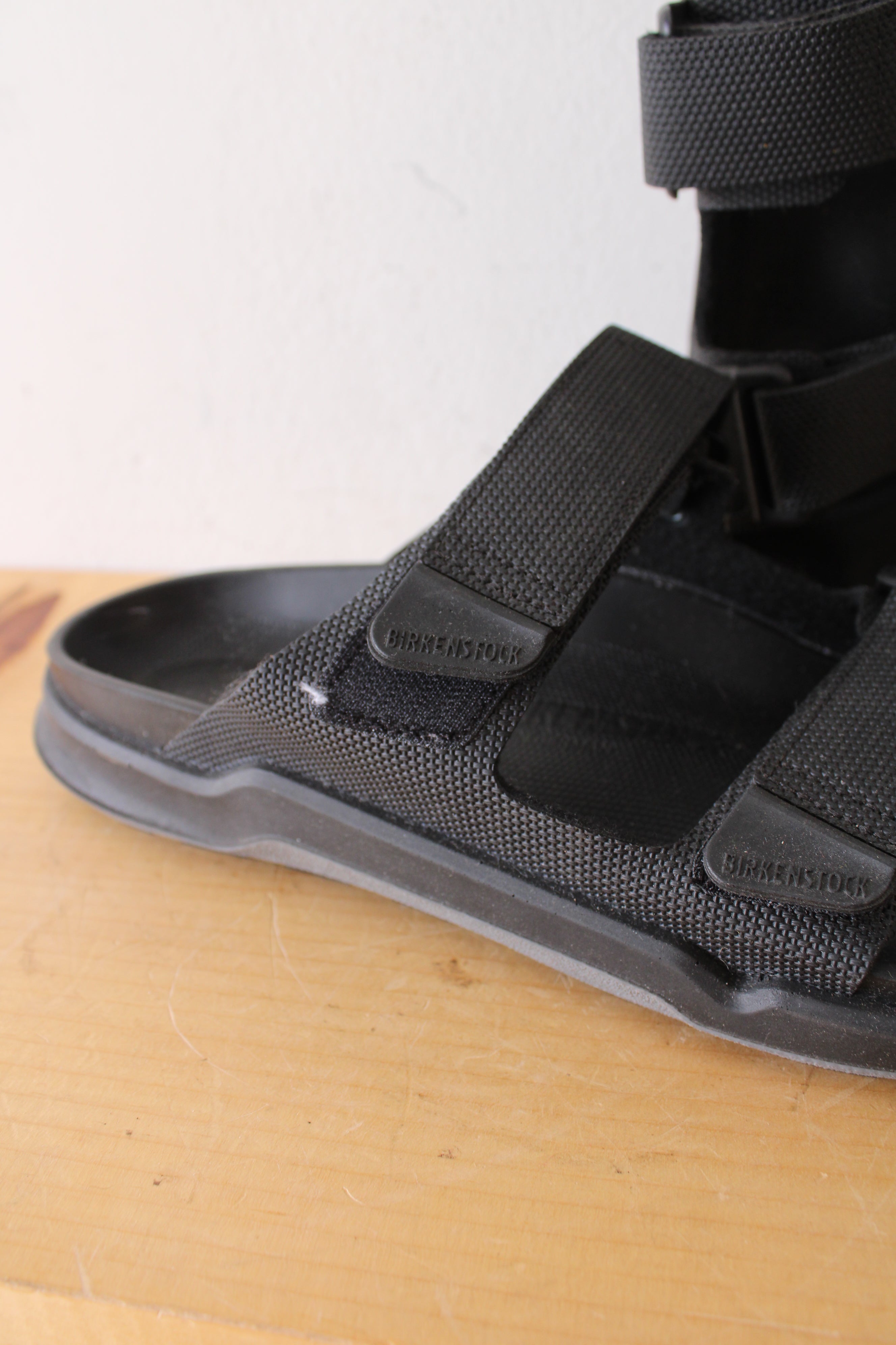Birkenstock Atacama Men Birko-Flor Futura Black Two Strap Sandals | Size 43 (Men's 10)
