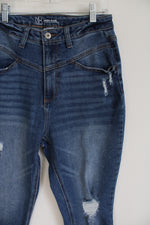 No Boundaries High Rise Distressed Jeans | 11