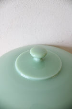 Vintage Anchor Hocking Fire-King 2000 Jadeite 2 Quart Covered Baking Dish