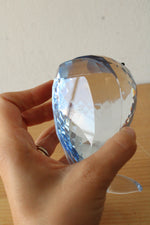 Crystal Whale Paperweight by Oleg Cassini