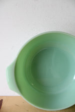 Vintage Anchor Hocking Fire-King 2000 Jadeite 2 Quart Covered Baking Dish