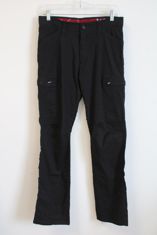 Wrangler Black Activewear Cargo Lightweight Pants | 30X32
