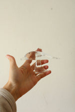 Crystal Dolphin Paperweight Figure By Oleg Cassini