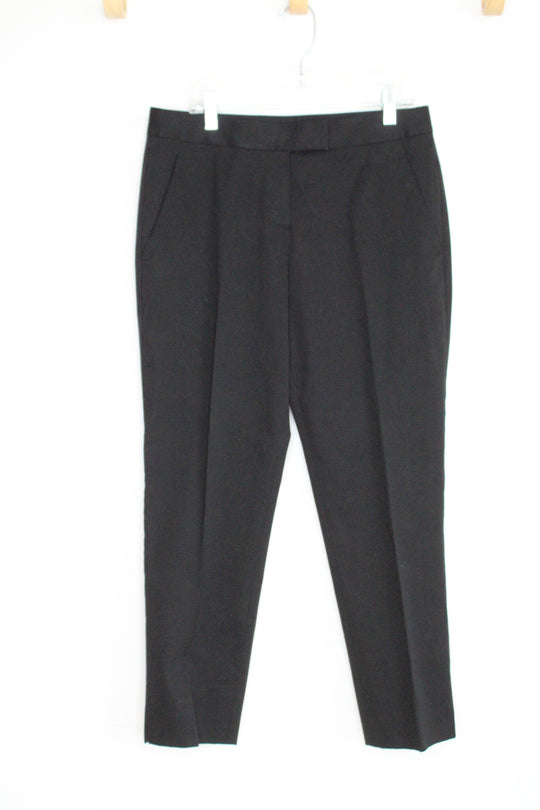 Theory Black Cropped Dress Pants | 4