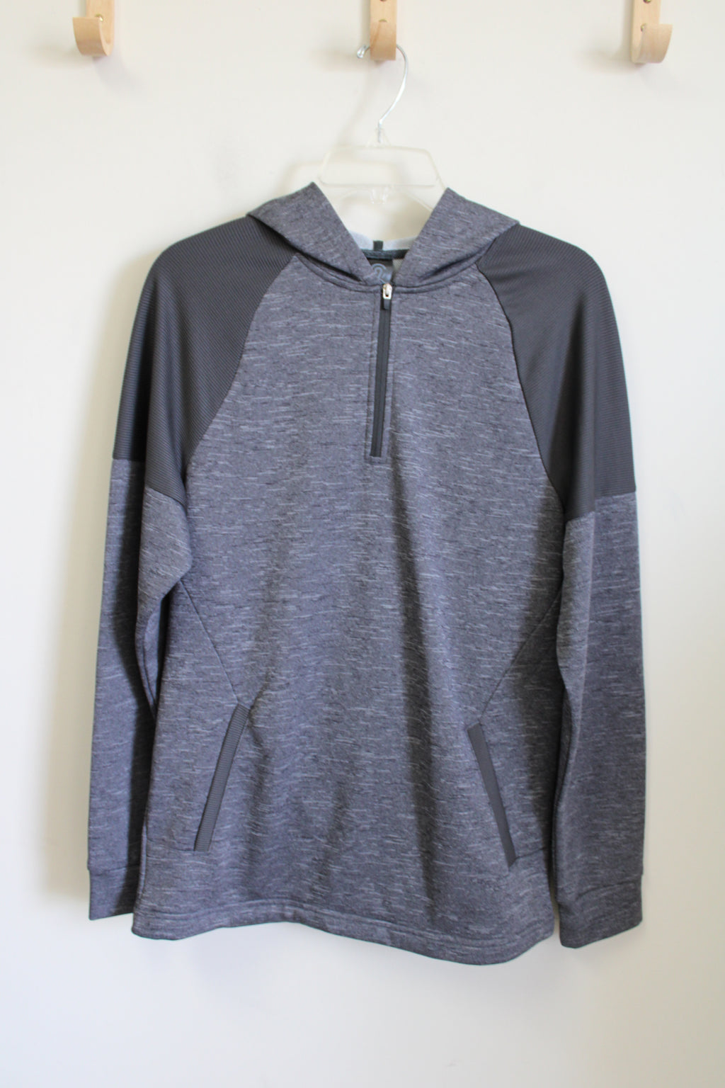 Champion Gray Zip Up Hoodie | 16/18