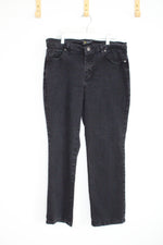 Lee Black Relaxed Fit Straight Leg Mid Rise Jeans | 14 Petite