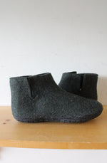 Glerups Forest Green Wool Rubber Sole Boots | Size 41