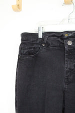 Lee Black Relaxed Fit Straight Leg Mid Rise Jeans | 14 Petite