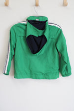 Protection System Green Zip Wind & Water Resistant Jacket | Youth XL (7)