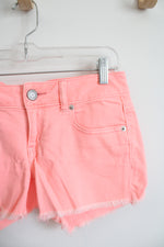 American Eagle Stretch Pink Cut Off Shorts | 4