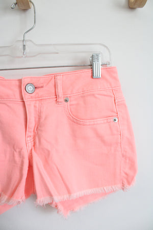 American Eagle Stretch Pink Cut Off Shorts | 4