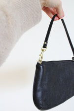 Coach Ashley Black Leather Wristlet Purse