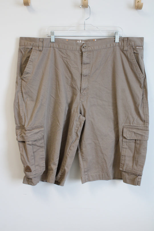 Okademiks Tan Cargo Shorts | 46
