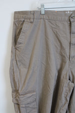 Okademiks Tan Cargo Shorts | 46