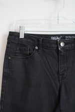 Mossimo Mid-Rise Straight Black Jeans | 10