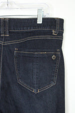 Democracy High Rise Dark Wash Flared Jeans | 8 Petite