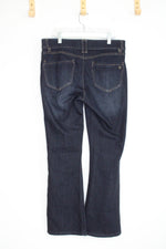 Democracy High Rise Dark Wash Flared Jeans | 8 Petite