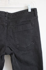 Mossimo Mid-Rise Straight Black Jeans | 10