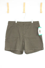 NEW Nautica Olive Elastic Waistband Khaki Shorts | XL