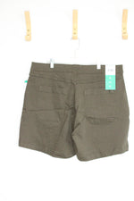 NEW Nautica Olive Elastic Waistband Khaki Shorts | XL