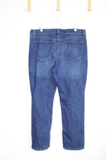 Bandolino Straight Leg Dark Wash Mandie Jeans | 16