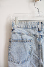 H&M Light Wash Denim Skirt | 4