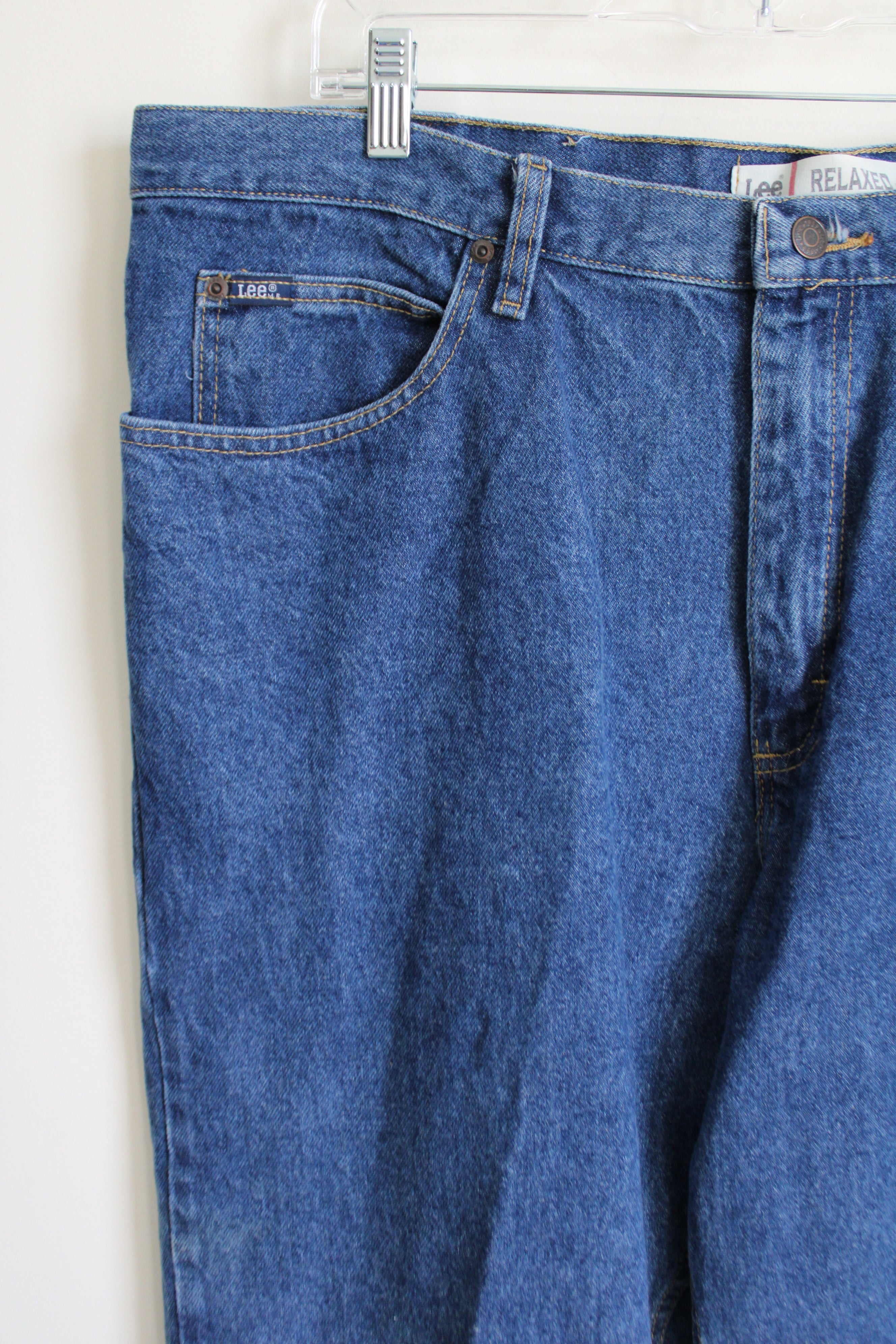 Lee Relaxed Blue Jeans | 42X30
