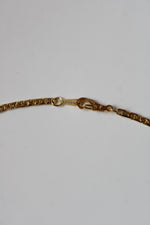 Three Stone Bar Gold Filled Necklace