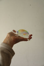 Crystal Glass Turtle Paperweight By Oleg Cassini