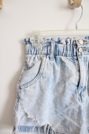 SO Light Wash High Rise Mom Shorts | 5/27