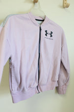 Under Armour Loose Fit Cotton Zip Up Jacket | Youth L (14/16)