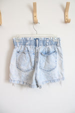 SO Light Wash High Rise Mom Shorts | 5/27