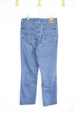 Denizen From Levi's High Rise Frayed Ankle Straight Jeans | 6