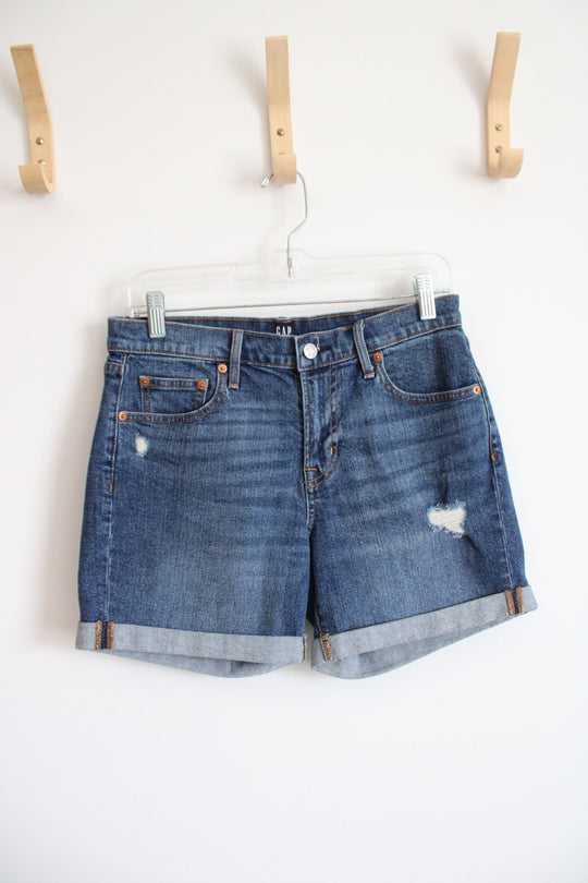 Gap Cuffed Denim Shorts | 27