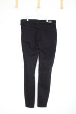 Levi Signature Mid Rise Skinny Black Jeans | 12L
