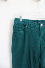 Lands' End Fit 2 Forest Green Corduroy Pants | 8