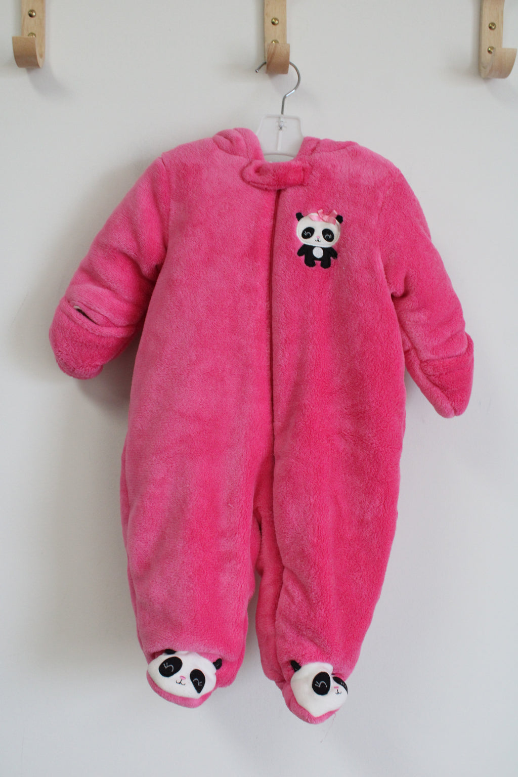 Little Wonders Pink Panda Winter Suit | 3-6 MO