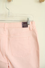 NEW Gloria Vanderbilt Amanda Heritage Fit Classic Rise Pink Capri Pants | 8