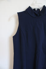SG Tailored Susan Graver Navy Blue Dress | S