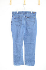 Lee Regular Fit Straight Leg Mid Rise Jeans | 16 Short