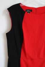 Alyx Black Red Color Blocked Dress | 14