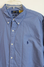 Ralph Lauren Polo Long Sleeved Slim Fit Shirt | XL