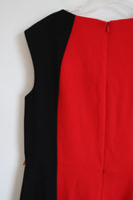 Alyx Black Red Color Blocked Dress | 14