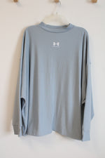 Under Armour Light Blue Long Sleeved Soft Shirt | 2X