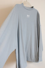 Under Armour Light Blue Long Sleeved Soft Shirt | 2X