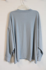 Under Armour Light Blue Long Sleeved Soft Shirt | 2X