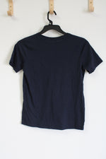 Champion Navy Blue Logo Tee | Youth XL (18/20)