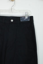 NEW Hollister Black Ultra High Rise Baggy Cargo Jeans | 0 L