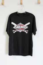 Badger In The Net Black Shirt | Youth L (14/16)